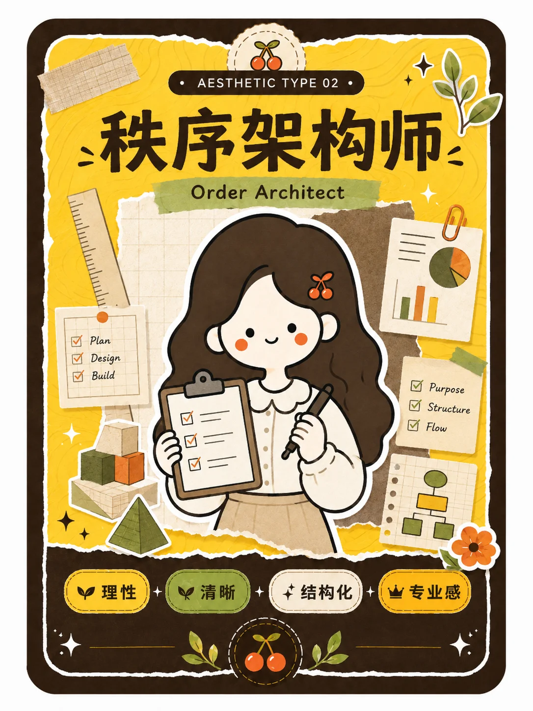 秩序架构师人格卡预览